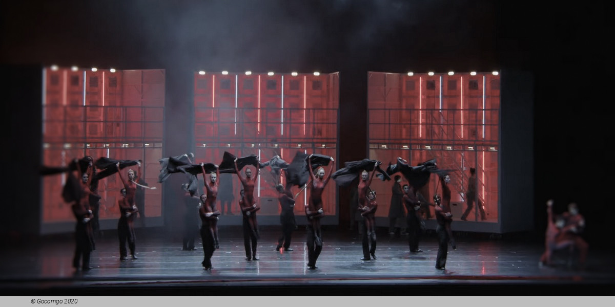 Scene 3 from the modern ballet "The Twelve"