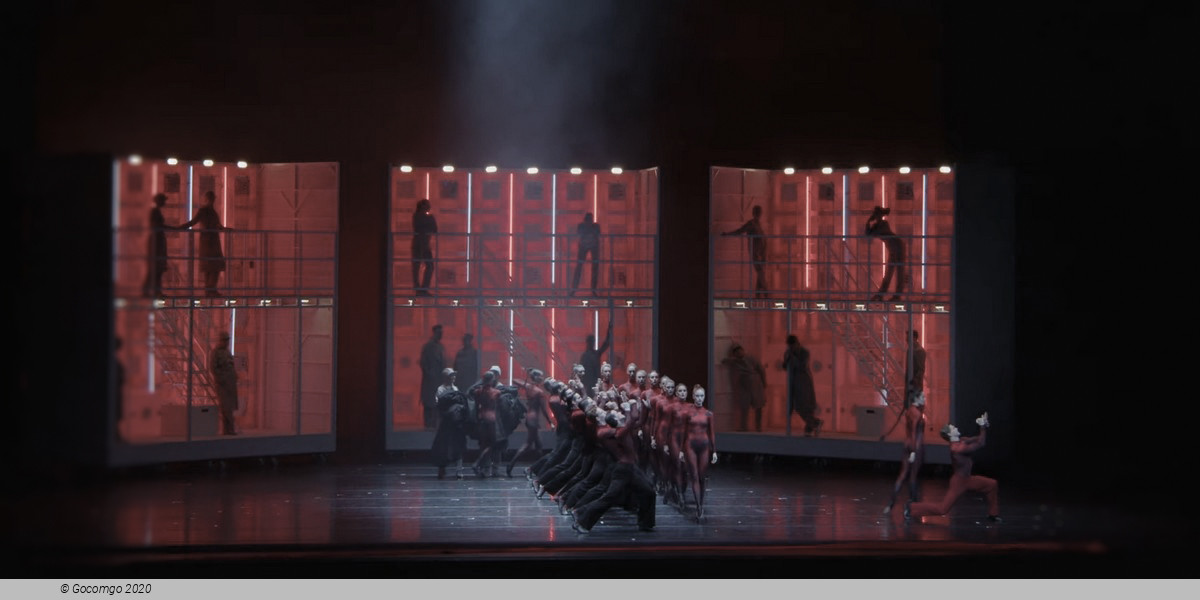 Scene 4 from the modern ballet "The Twelve"