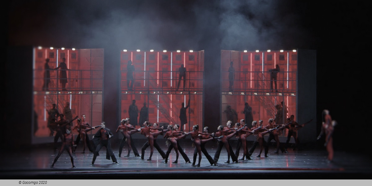 Scene 6 from the modern ballet "The Twelve"