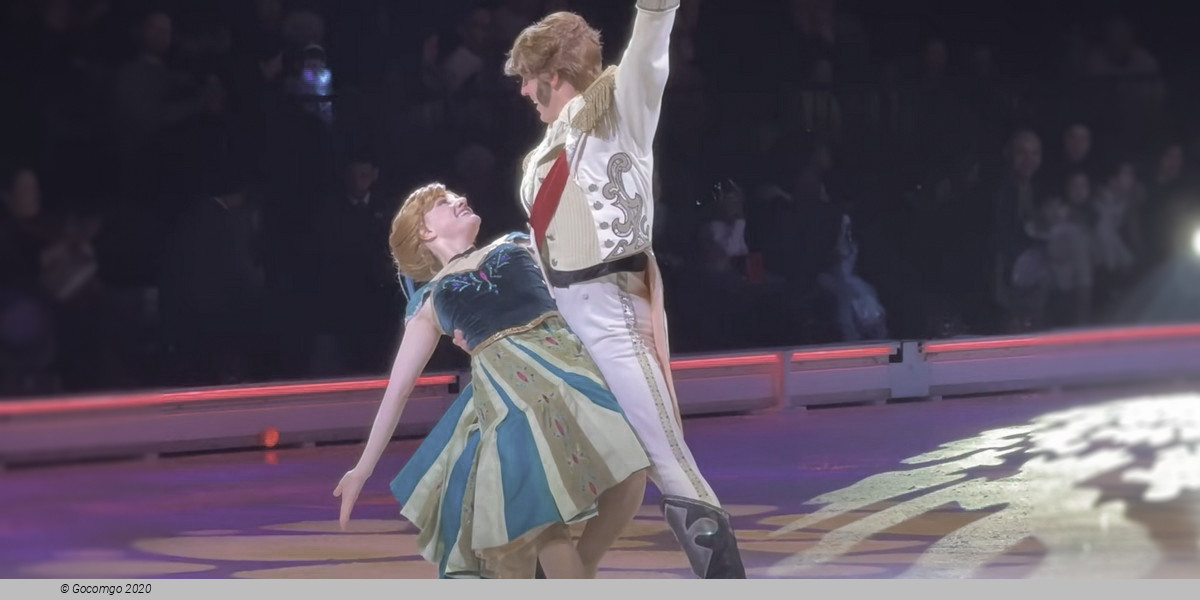 Musical circus show on ice with highlights from "Frozen" 1 & 2