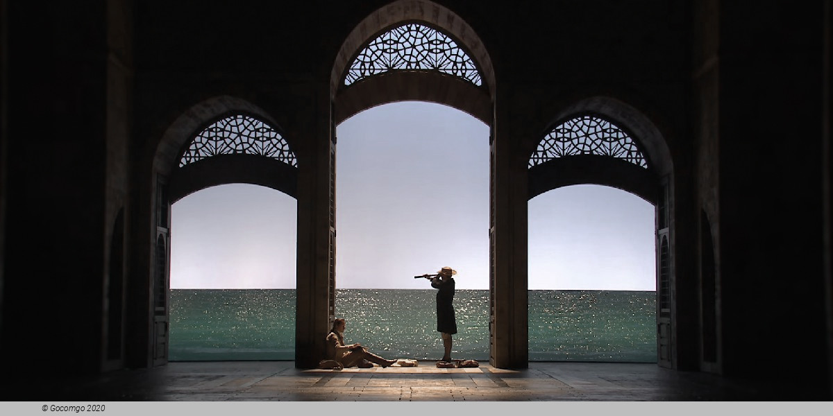 Scene 3 from the opera "Die Entführung aus dem Serail"