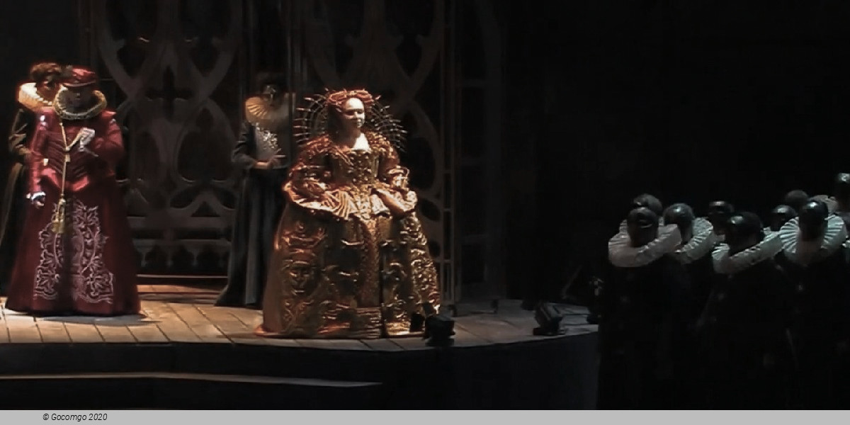 Scene 3 from the opera "Roberto Devereux"
