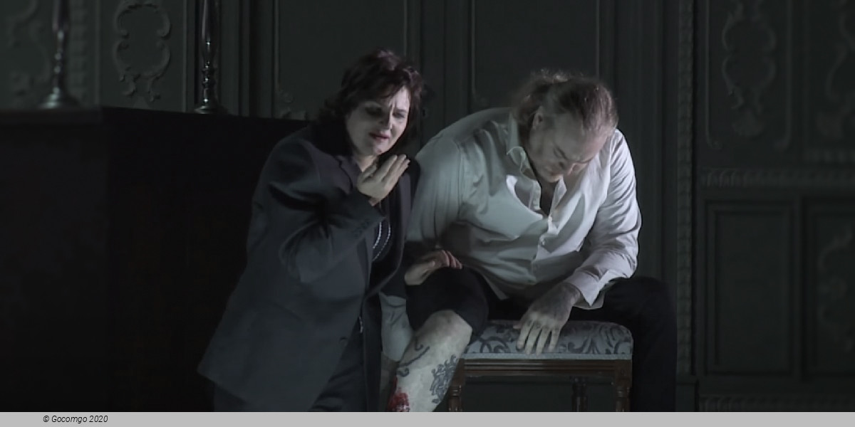 Scene 2 from the opera "The Fiery Angel"