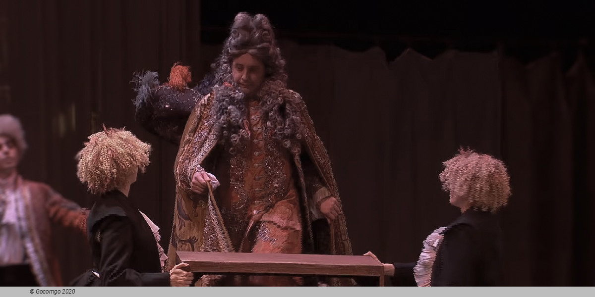 Scene 3 from the opera "Le Bourgeois gentilhomme"