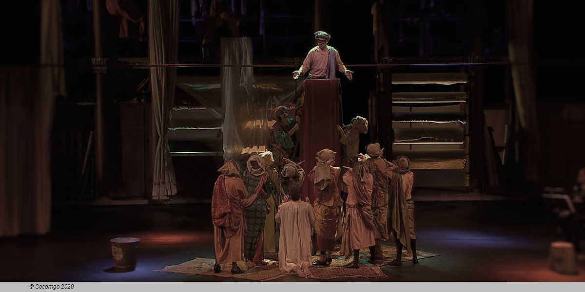 Scene 4 from the opera "Le Bourgeois gentilhomme"