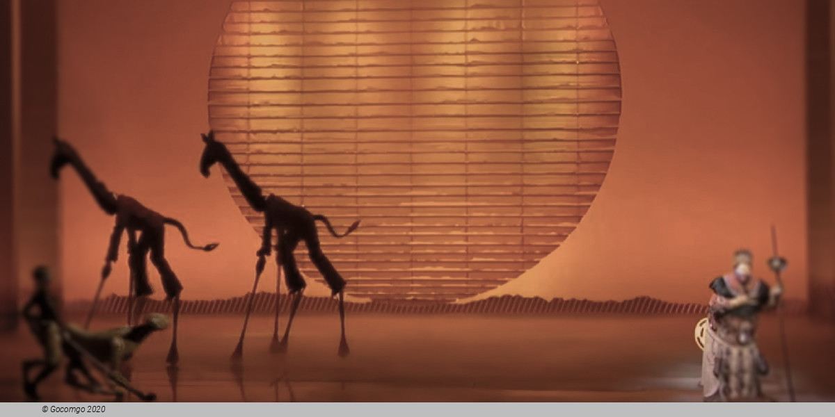 Scene 2 from the musical "The Lion King"