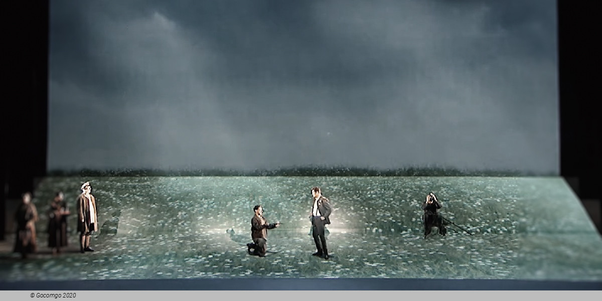 Scene 2 from the opera "Semyon Kotko"