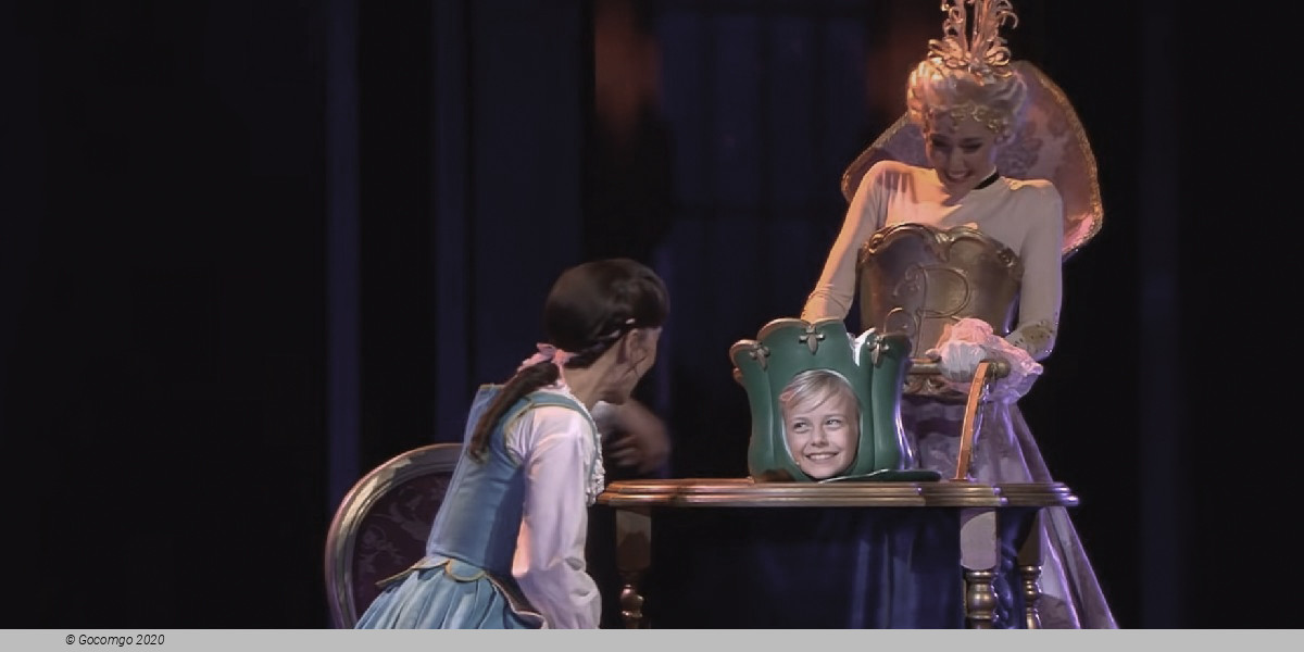 Scene 3 from the musical "Beauty and the Beast"